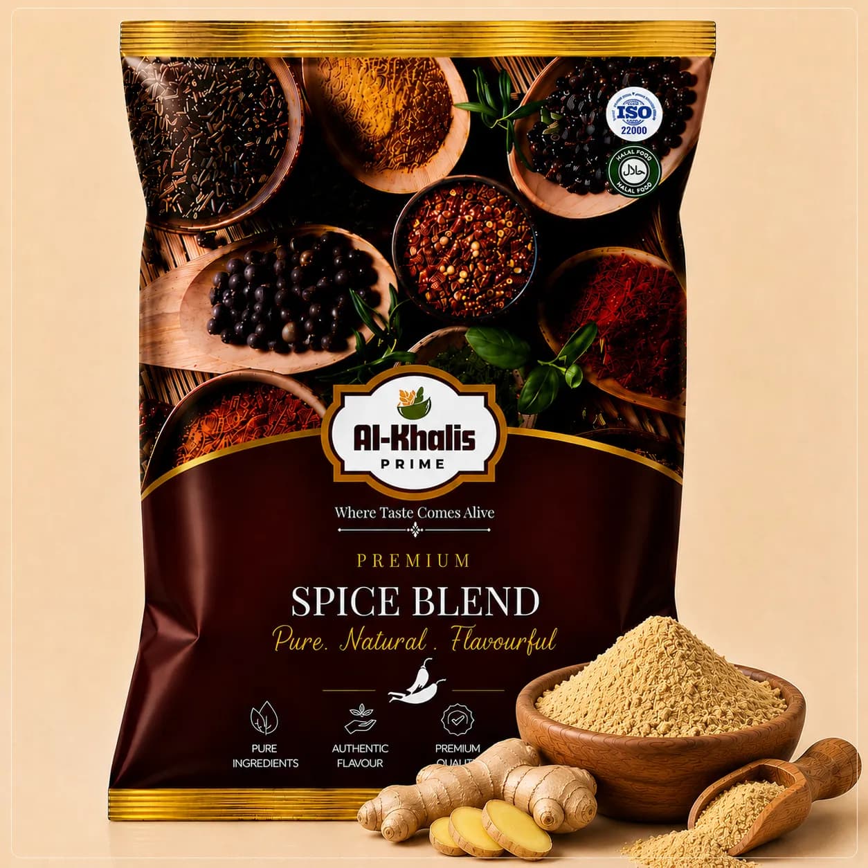 Ginger Powder — 1000g bulk pack