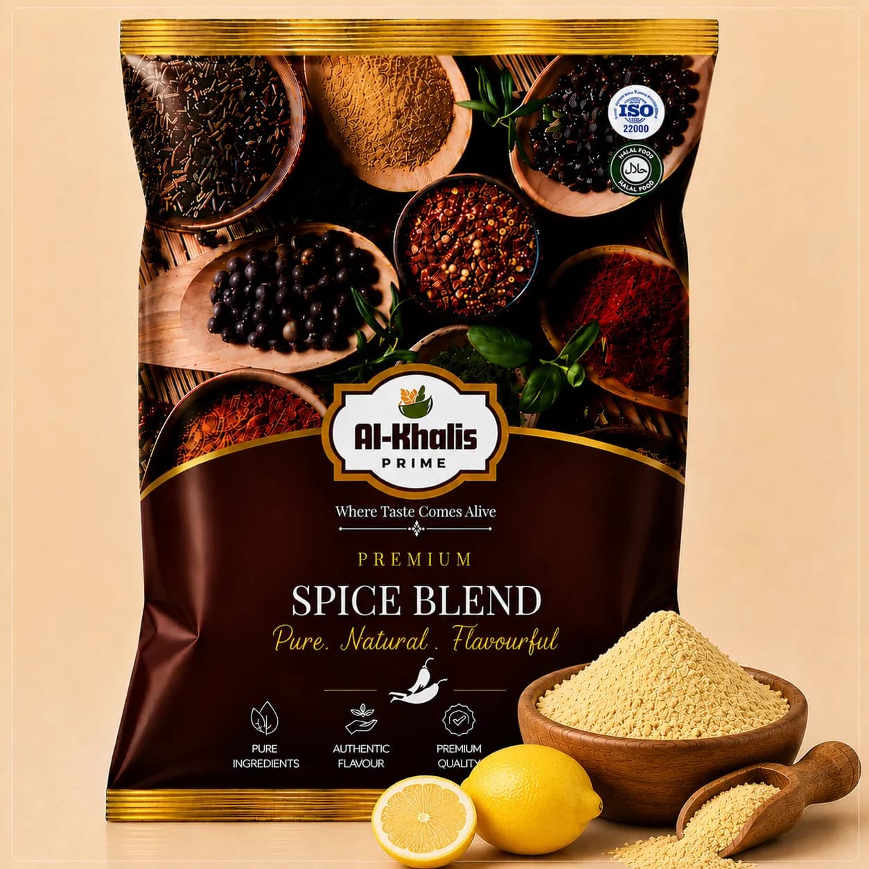 Lemon Powder — 1000g bulk pack