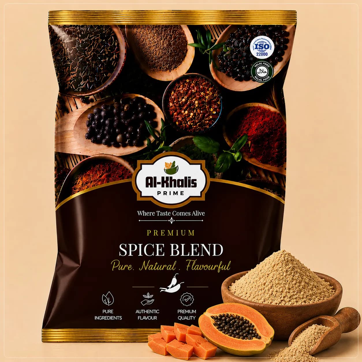 Papaya Powder — 1000g bulk pack