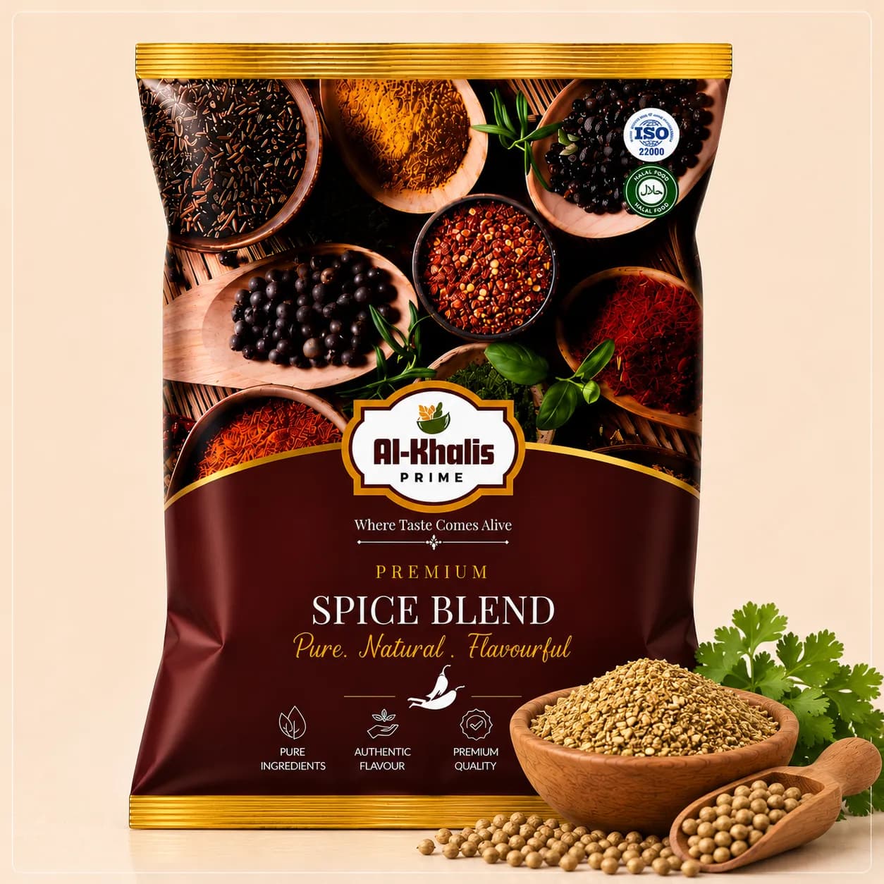 White Cumin Crushed — 1000g bulk pack